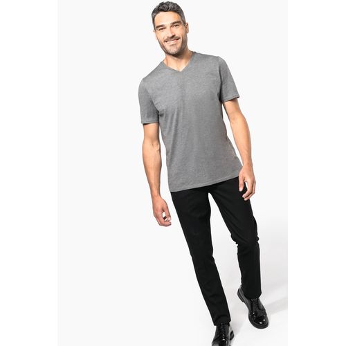 T-shirt Supima® col V manches courtes homme - 5