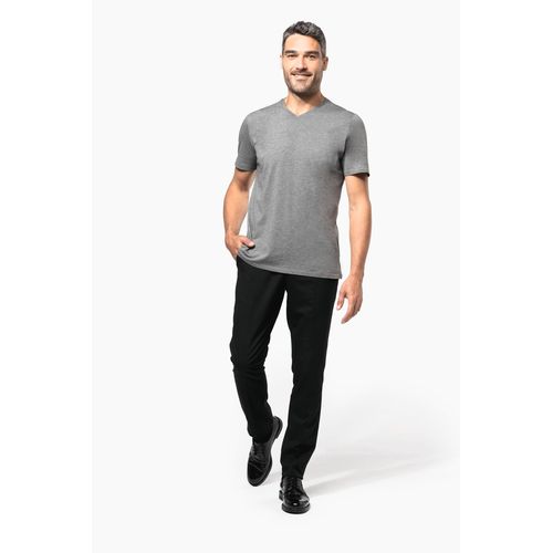 T-shirt Supima® col V manches courtes homme - 4