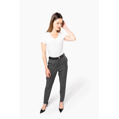 T-shirt Supima® col V manches courtes femme - 5
