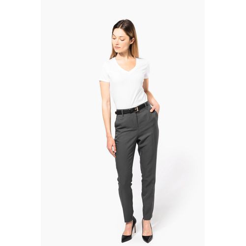 T-shirt Supima® col V manches courtes femme - 4