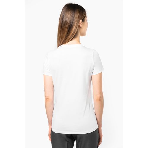 T-shirt Supima® col V manches courtes femme - 2