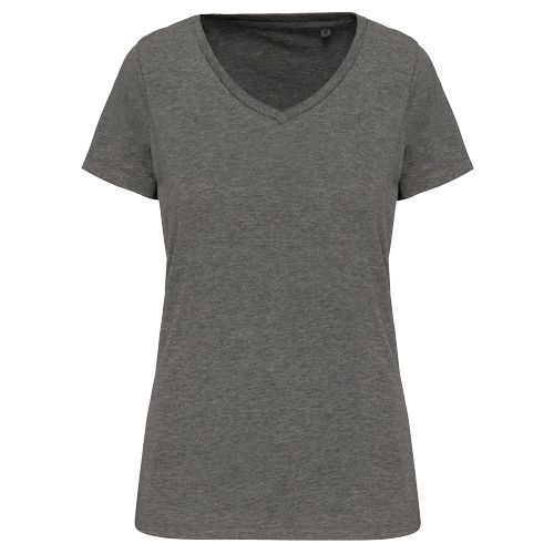 T-shirt Supima® col V manches courtes femme - 11