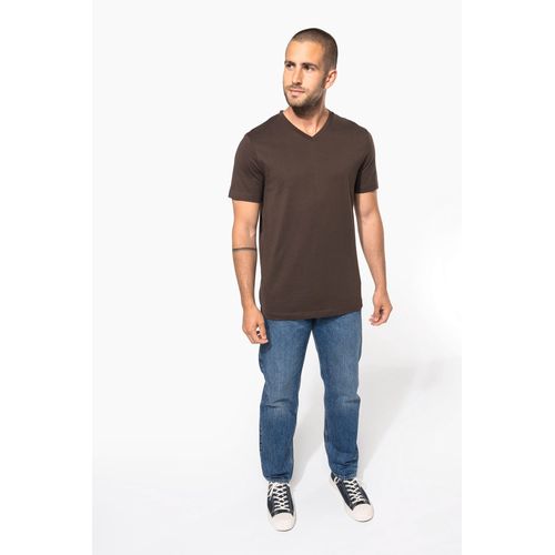 T-shirt col V manches courtes homme - 5