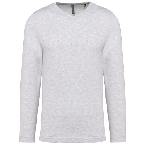 T-shirt col V manches longues - 8