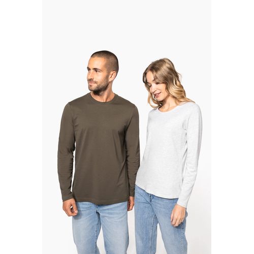 T-shirt col rond manches longues homme - 5