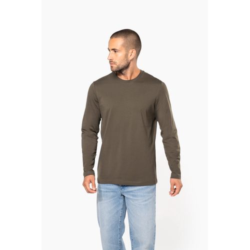 T-shirt col rond manches longues homme - 9