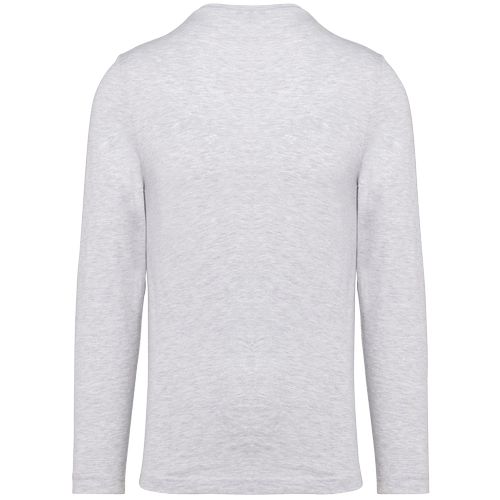 T-shirt col rond manches longues homme - 10