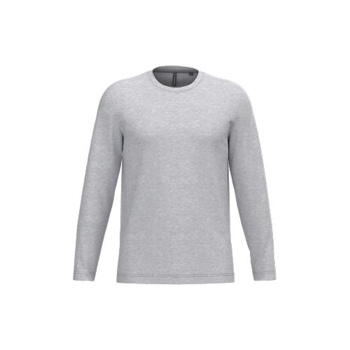 T-shirt col rond manches longues homme - 10