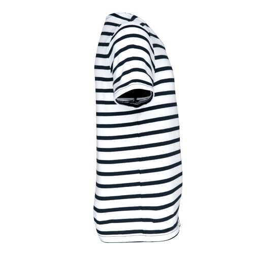 T-shirt rayé marin avec poche manches courtes enfant - 16