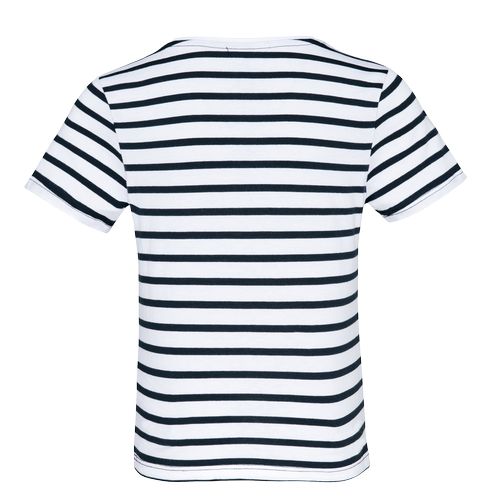 T-shirt rayé marin avec poche manches courtes enfant - 15