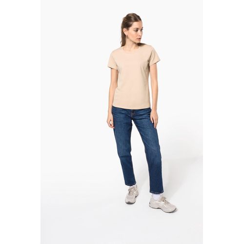 T-shirt col rond manches courtes femme - 5