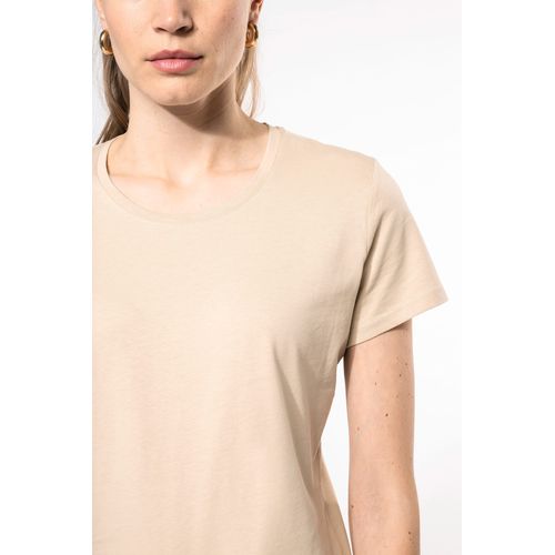 T-shirt col rond manches courtes femme - 4
