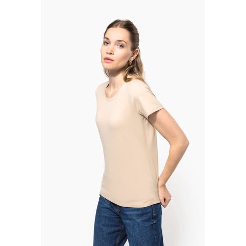 T-shirt col rond manches courtes femme - 8