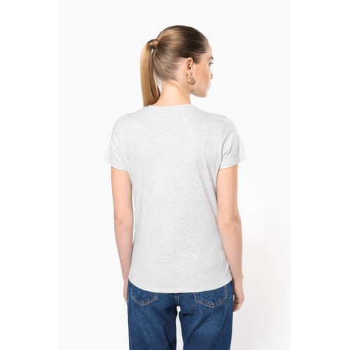 T-shirt col V manches courtes femme - 2