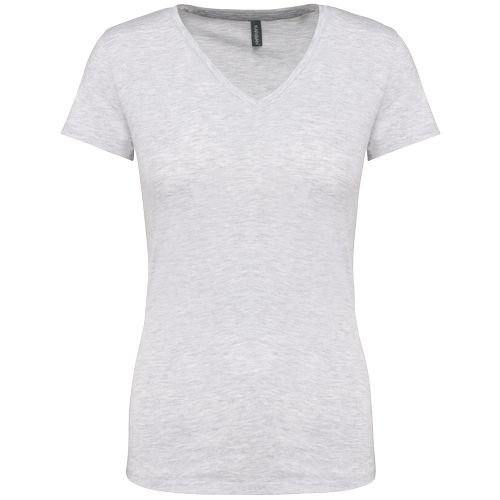 T-shirt col V manches courtes femme - 14