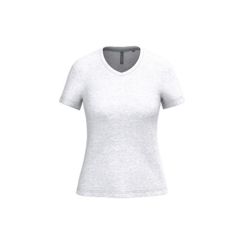T-shirt col V manches courtes femme - 13