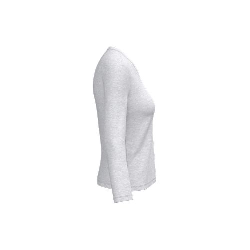 T-shirt col V manches longues femme - 9