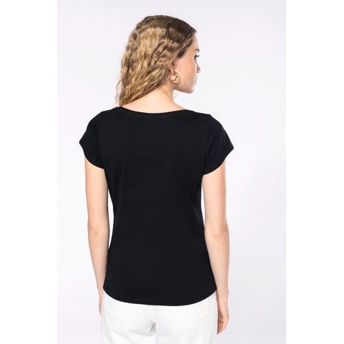 T-shirt col bateau manches courtes femme - 2