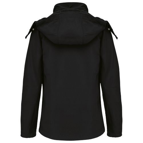 Veste softshell à capuche amovible femme - 16