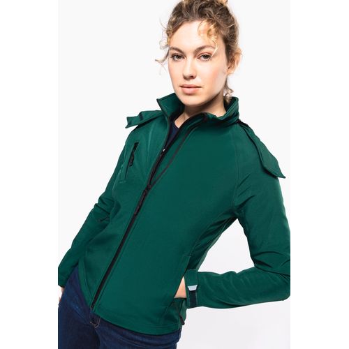 Veste softshell à capuche amovible femme - 1
