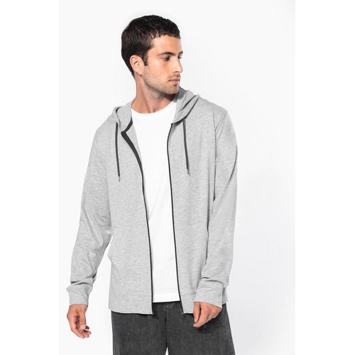Veste coton légère à capuche - 4
