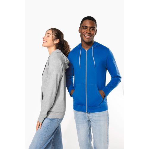Veste coton légère à capuche - 1