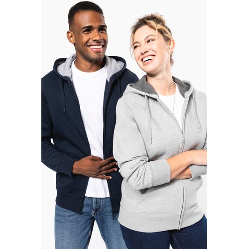 SUDADERA CAPUCHA Y CREMALLERA