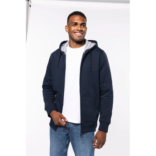 Sweat-shirt zippé capuche unisexe - 7