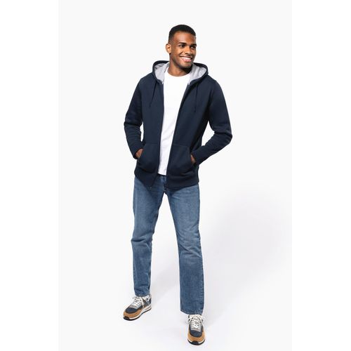 Sweat-shirt zippé capuche unisexe - 10