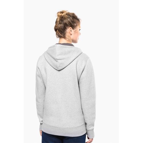 Sweat-shirt zippé capuche unisexe - 3