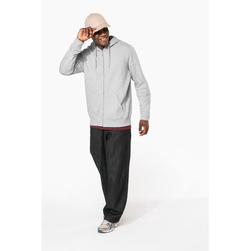 Sweat-shirt zippé capuche unisexe thumbnail 9