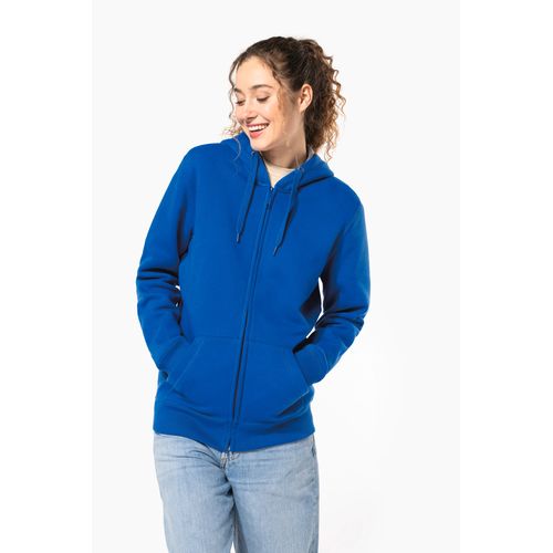 Sweat-shirt zippé capuche unisexe thumbnail 7
