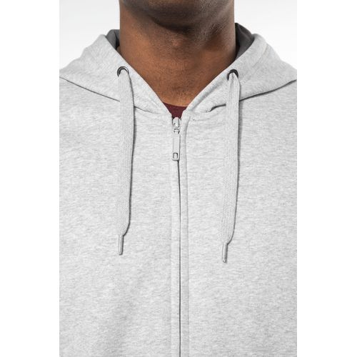 Sweat-shirt zippé capuche unisexe thumbnail 4