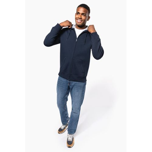 Sweat-shirt zippé capuche unisexe - 11