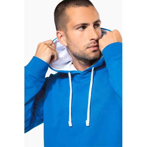 Sweat-shirt capuche contrastée homme - 7