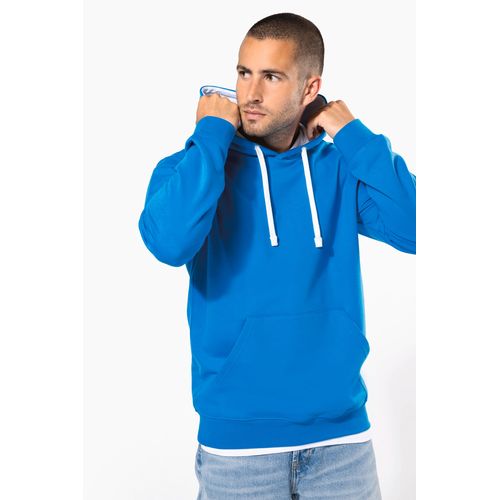 Sweat-shirt capuche contrastée homme - 8