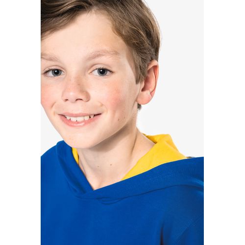 Sweat-shirt capuche contrastée enfant - 8