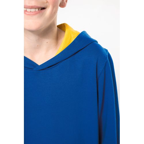 Sweat-shirt capuche contrastée enfant thumbnail 6