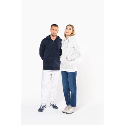 Sweat-shirt zippé capuche homme
