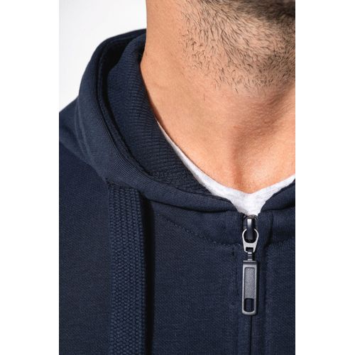 Sweat-shirt zippé capuche homme