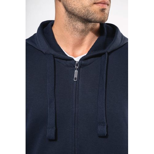 Sweat-shirt zippé capuche homme