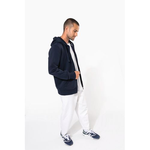 Sweat-shirt zippé capuche homme