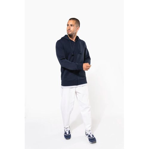 Sweat-shirt zippé capuche homme
