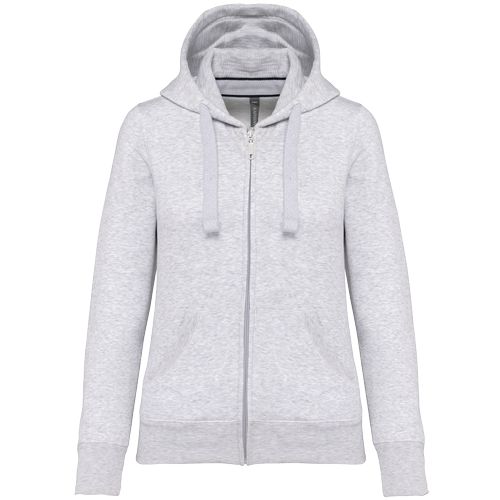 Sweat-shirt zippé capuche femme - 14