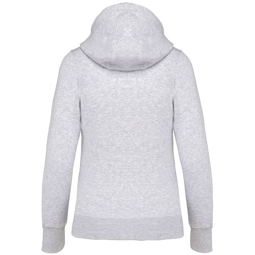 Sweat-shirt zippé capuche femme - 14