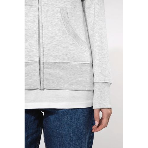 Sweat-shirt zippé capuche femme - 4
