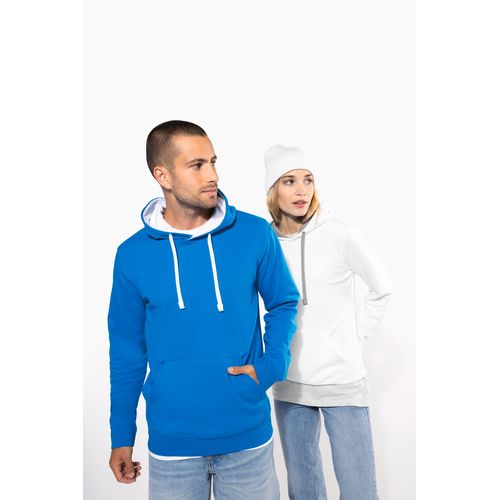 Sweat-shirt capuche contrastée femme - 10