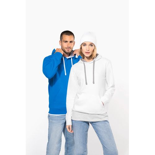 Sweat-shirt capuche contrastée femme - 11