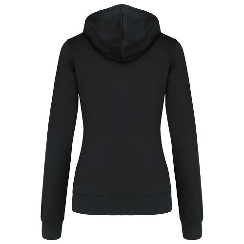 Sweat-shirt capuche contrastée femme - 12