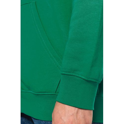 Sweat-shirt zippé capuche contrastée - 8